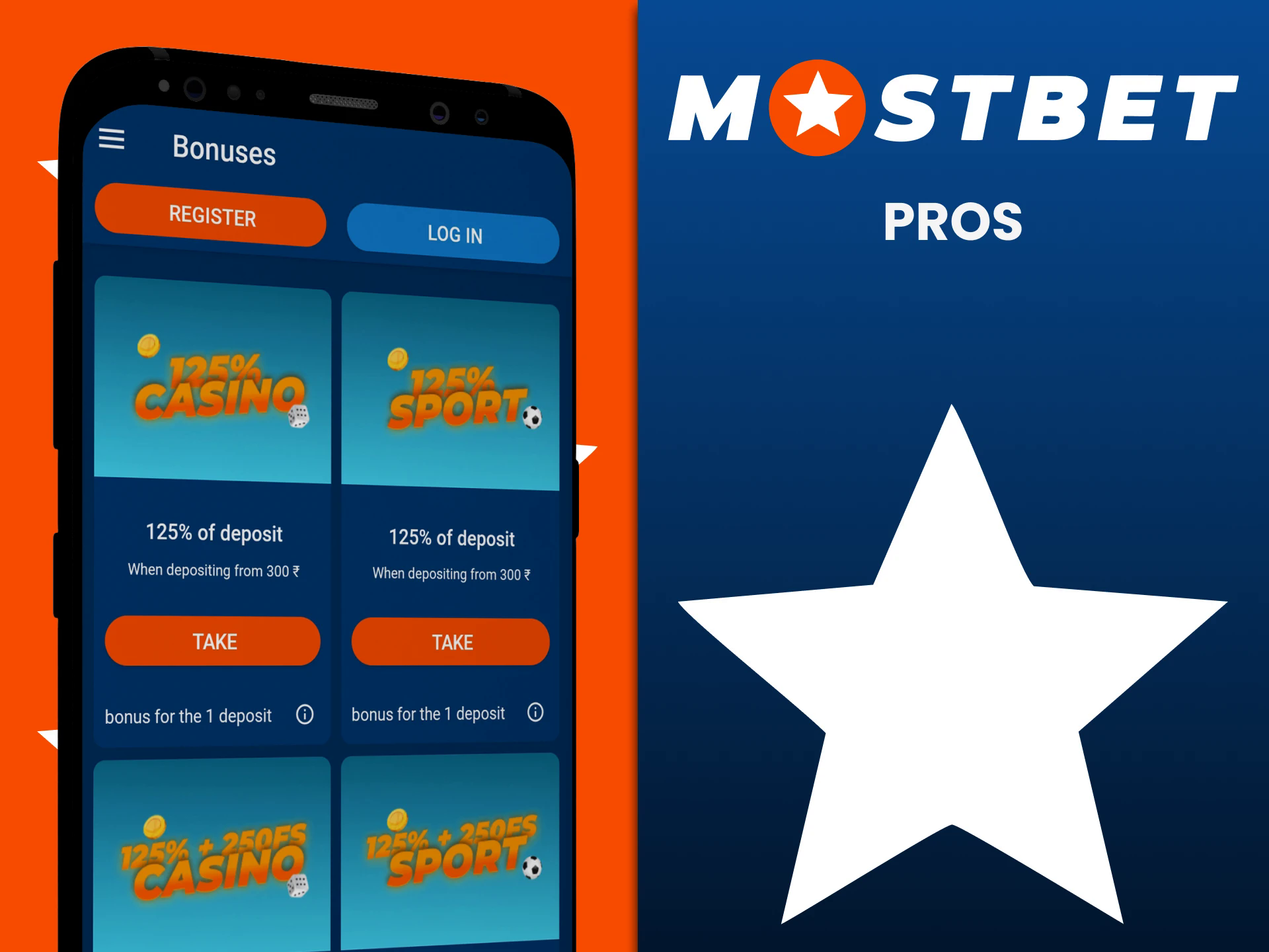You will not regret choosing the Mostbet application.