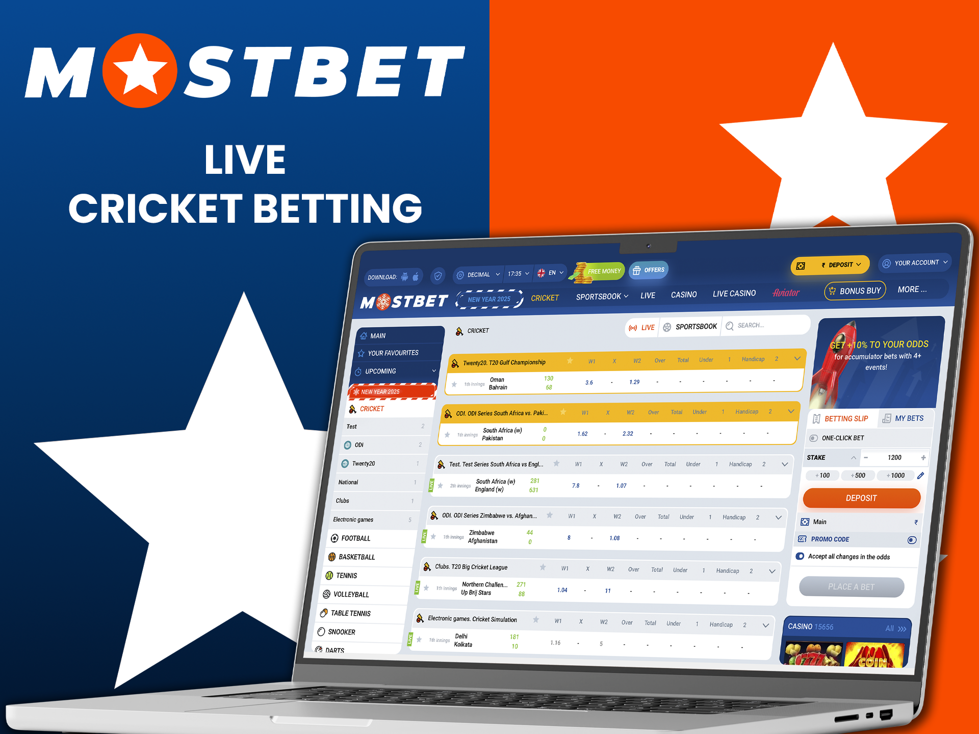 Take into account the state of the pitch and the team's behaviour to make intelligent real-time betting at Mostbet.