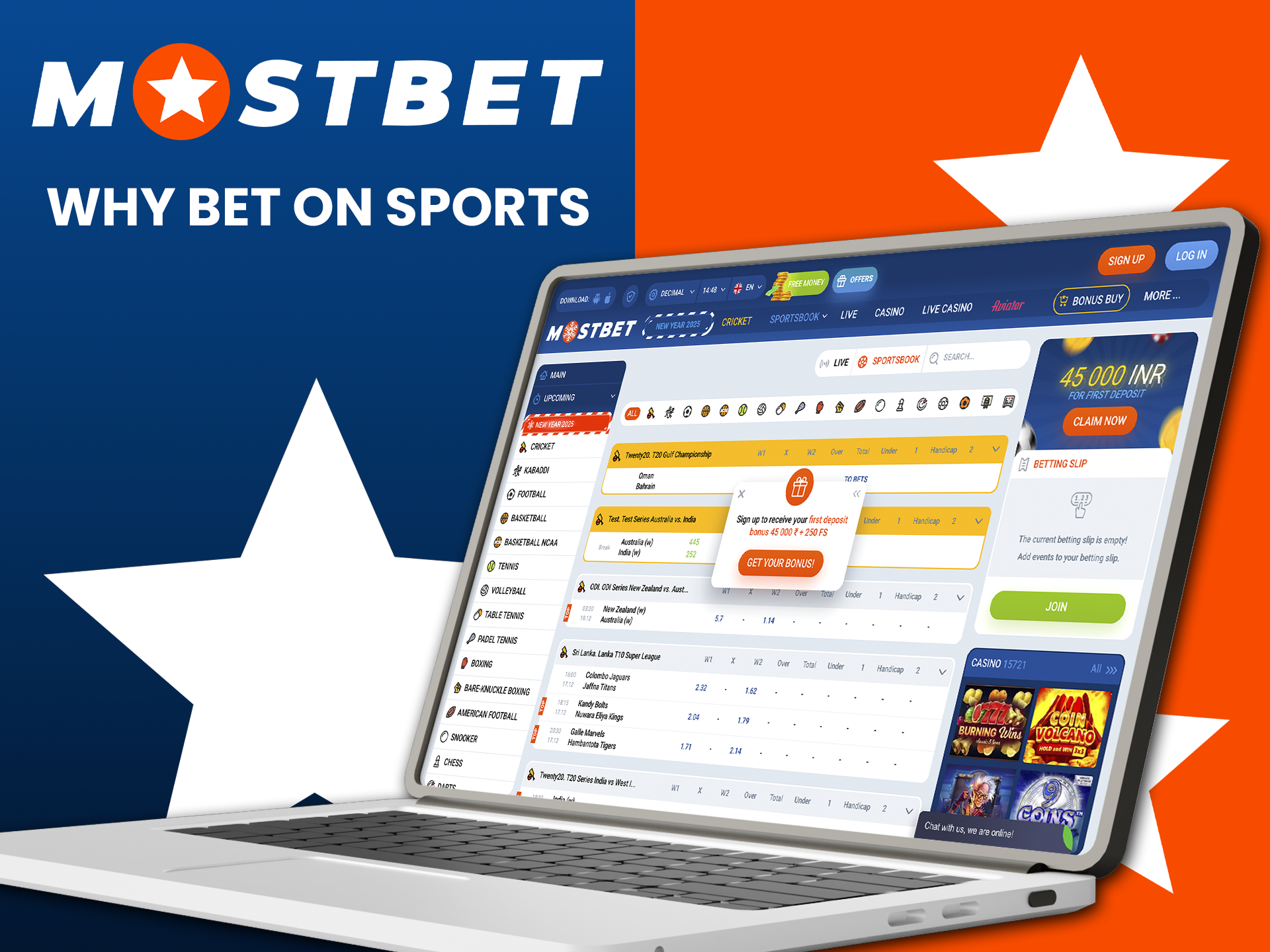 Learn the main reasons why you should bet at Mostbet.
