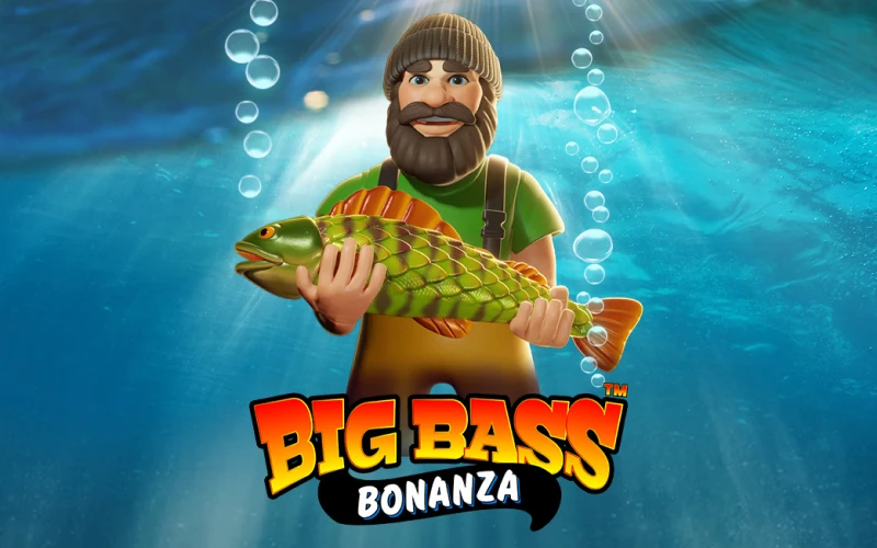 Go for a big catch in the Big Bass Bonanza slot at Mostbet India.