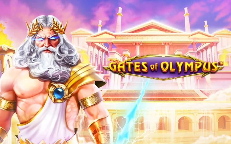 Experience the power of gods in the Gates of Olympus slot at Mostbet India.
