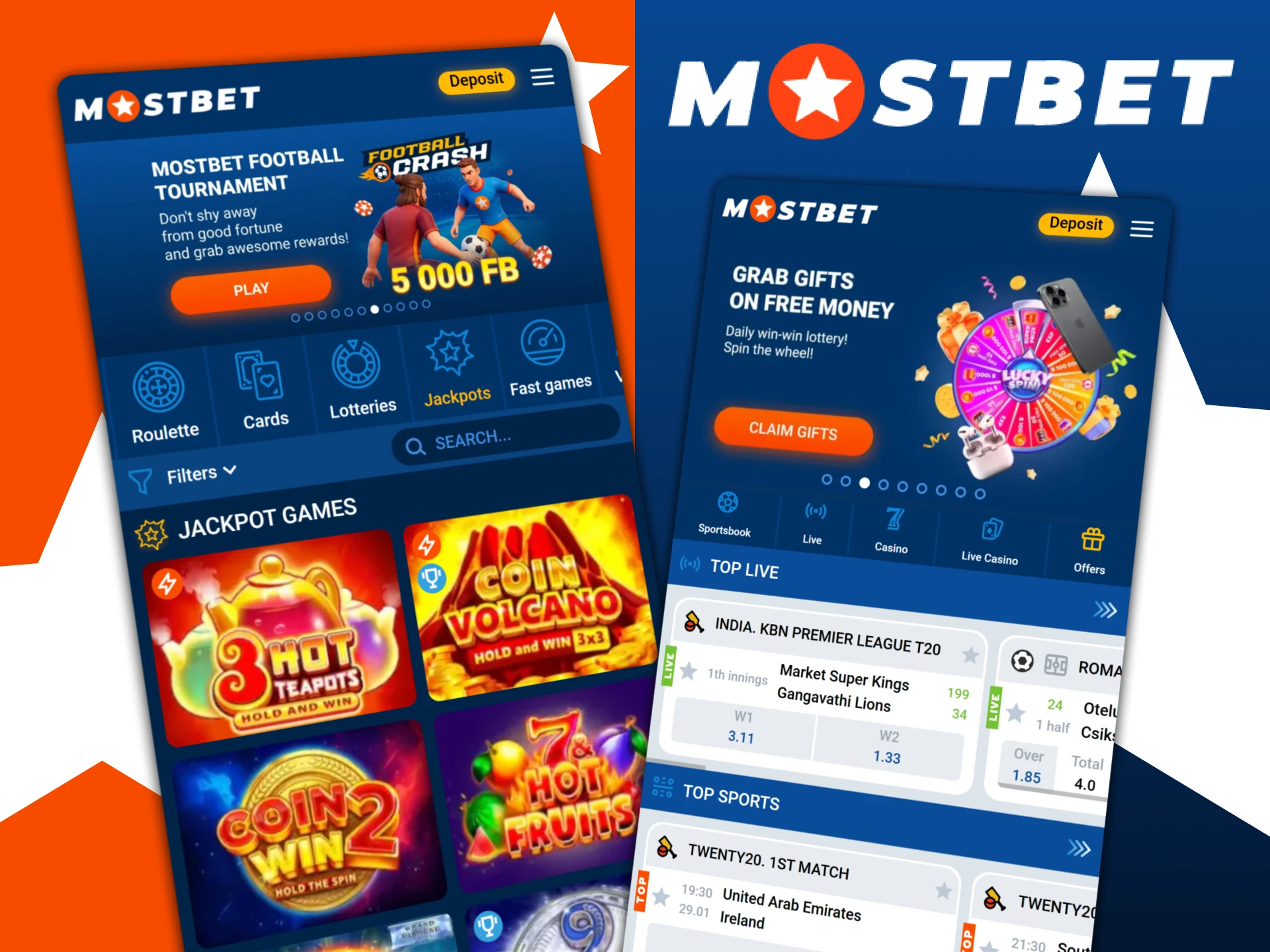 Download the Mostbet India app for a premium mobile experience.