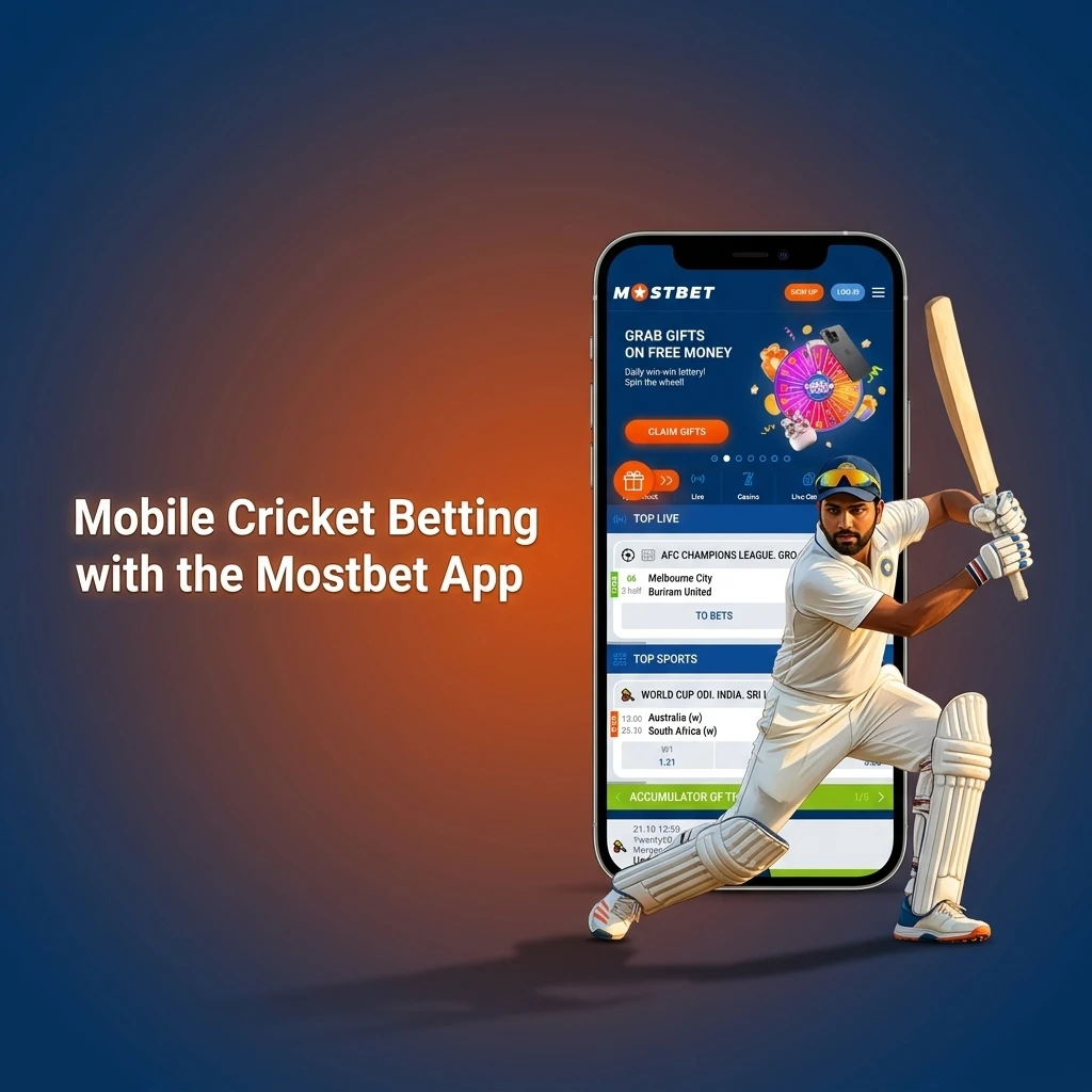 Mostbet mobile app for cricket betting on Android and iOS with live and pre-match betting features